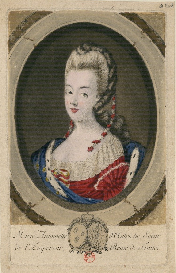 Portraits de Marie-Antoinette : les gravures, estampes, mezzotintes, aquatintes etc.  - Page 5 Marie-52