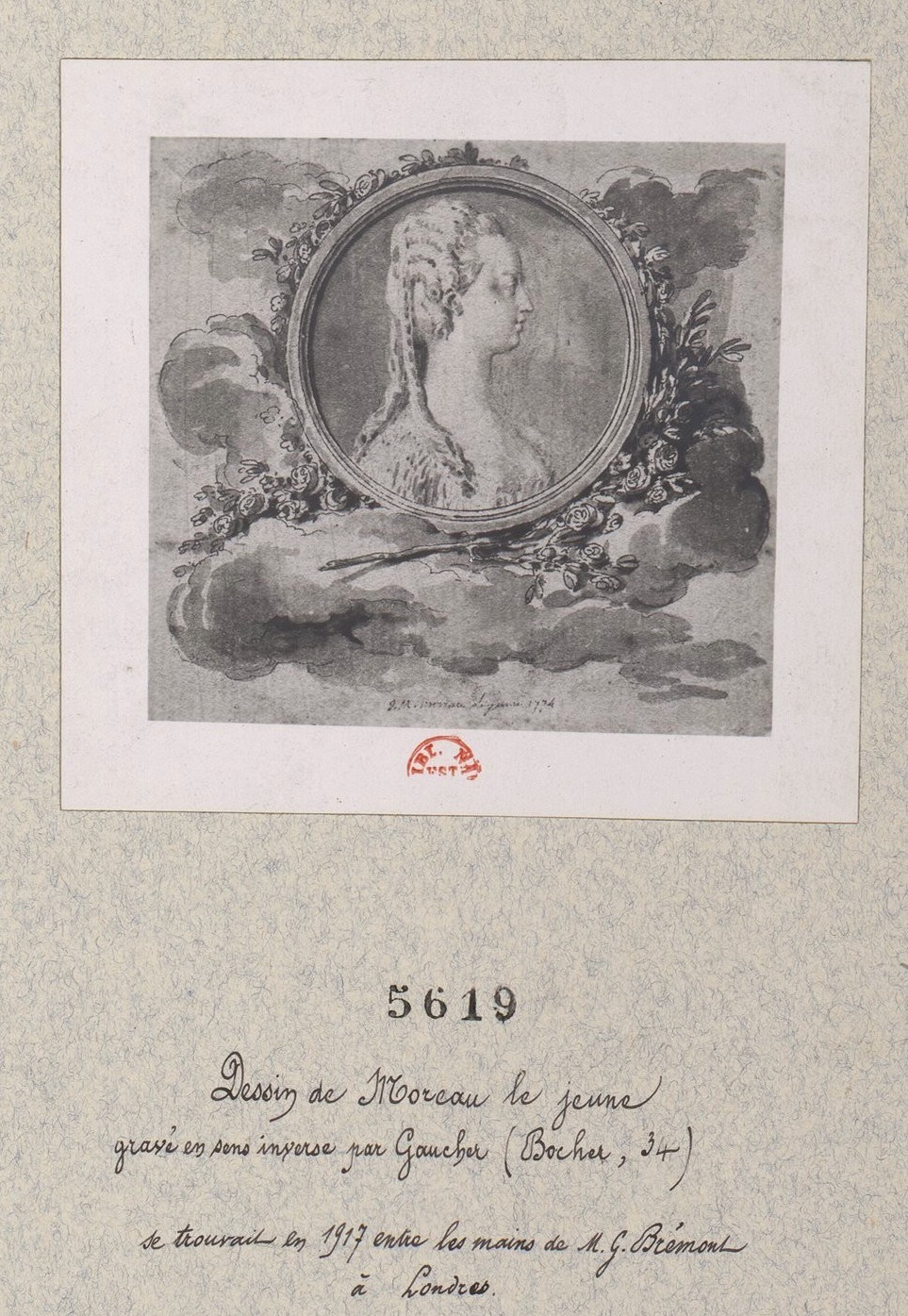 Marie-Antoinette par Jean-Michel Moreau le Jeune Marie-57