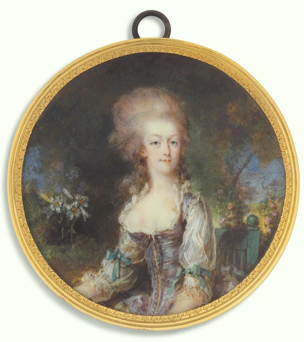 Marie Antoinette, portraits par Pierre-Adolphe Hall (Peter Adolf Hall) Marie-77