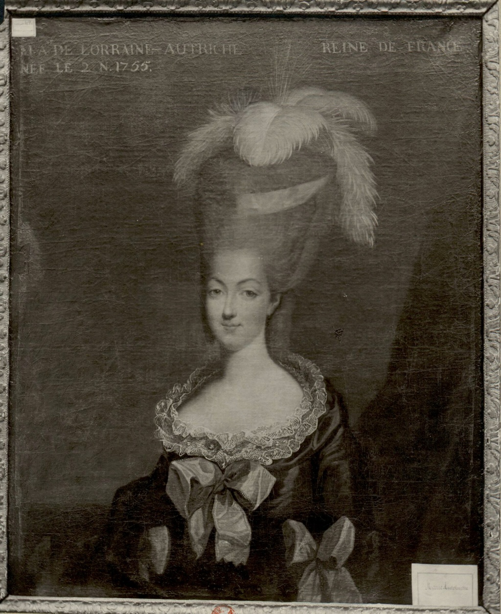 Marie-Antoinette en buste attribué à Jean-Baptiste-André Gautier Dagoty ?  Marie224