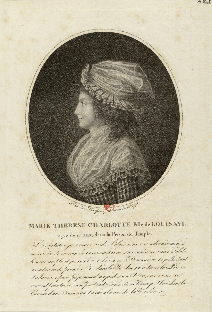 Portraits de Madame Royale, duchesse d'Angoulême - Page 5 Marie233