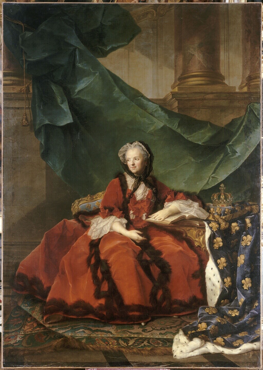 Les couronnes de la reine Marie Leszczynska et du roi Louis XV Marie_51