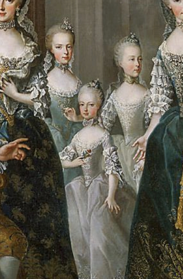 Portraits de la famille impériale, par Martin Van Meytens (et atelier) Marie_55