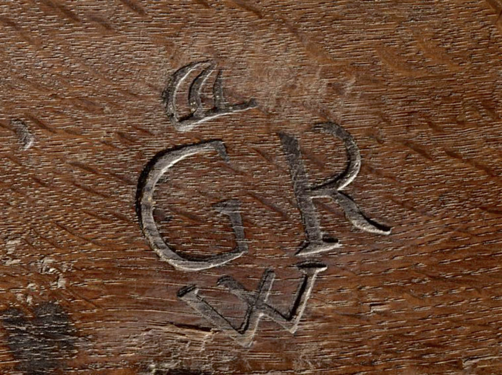 Marques du mobilier et sceau du Garde-Meuble de la reine Marie-Antoinette Marque12