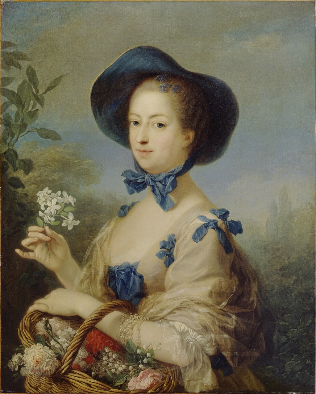 Madeleine-Françoise Basseporte (1701-1780), première femme " Peintre du jardin du Roi " Marqui11