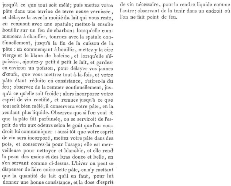 Les soins et produits de beauté de Marie-Antoinette : Jean-Louis Fargeon (parfumeur) et Pierre-Joseph Buc’hoz (médecin botaniste) Pate-r11