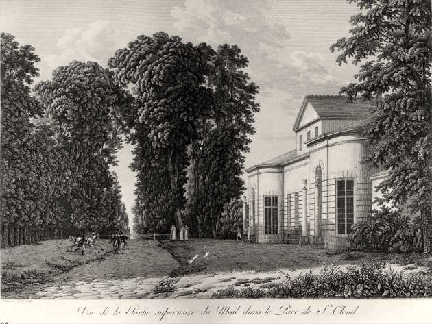 La pavillon de Breteuil, trianon du château de Saint-Cloud Pav_it10