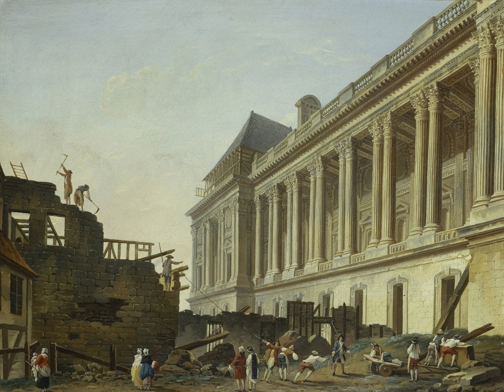 Le palais et musée du Louvre Pierre24