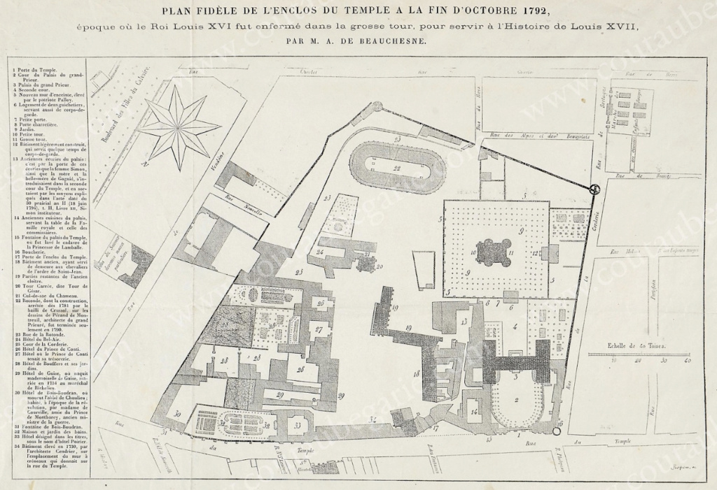 L'enclos du Temple au XVIIIe siècle - Page 3 Plan_e10