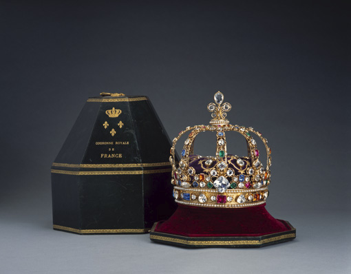Les couronnes de la reine Marie Leszczynska et du roi Louis XV Plc98-10