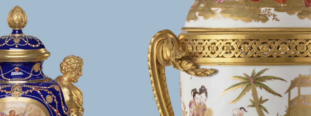 vases oeufs - Les vases "oeuf" en porcelaine de Sèvres du XVIIIe siècle Porcel12