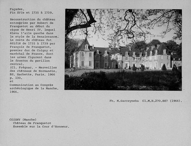 Les Franquetot de Coigny et le château de Franquetot Sap91_10