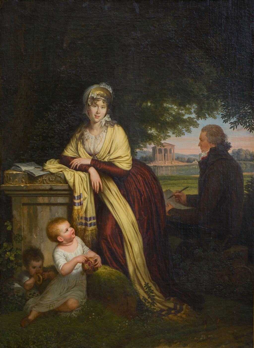 Louis Gauffier (1762-1801), peintre français installé en Italie Self-p12