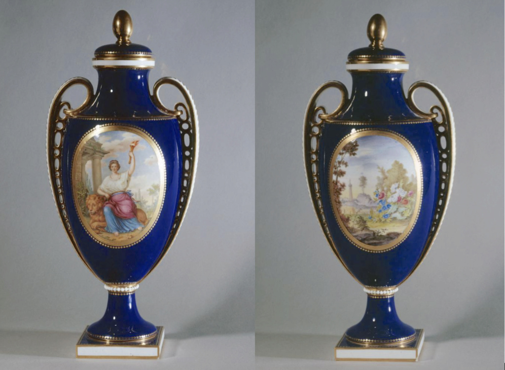 Les services en porcelaine de Sèvres à décors révolutionnaires (durant la Révolution française) Sevres14