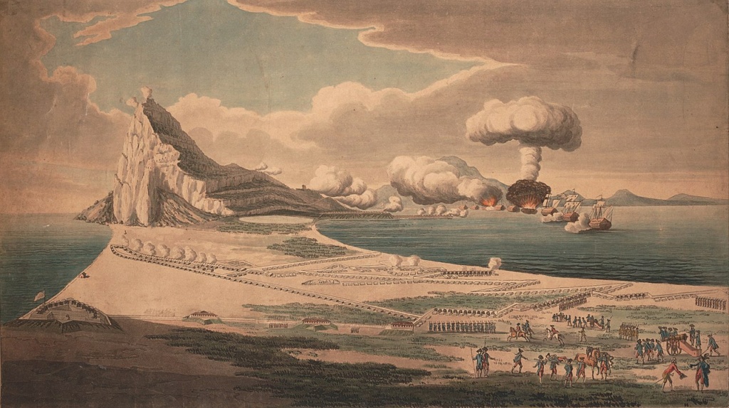 Le voyage du comte d'Artois en Espagne et le siège de Gibraltar, en 1782 Siege_10