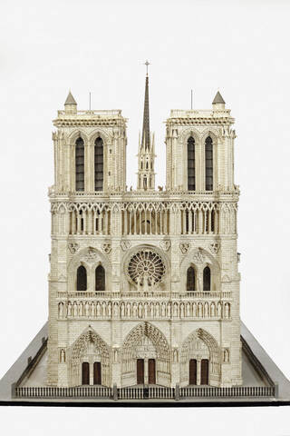 Maquettes historiques de la cathédrale Notre-Dame de Paris