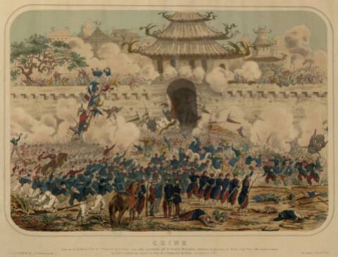 La destruction et le sac du Palais d'été de Pékin (1860)