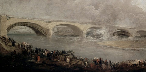 Le pont de Neuilly au XVIIIe siècle