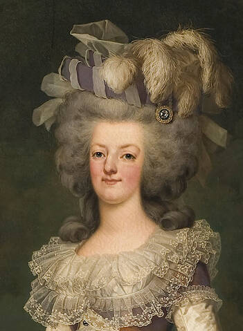 Les joyaux de la Couronne de France portés par Marie-Antoinette