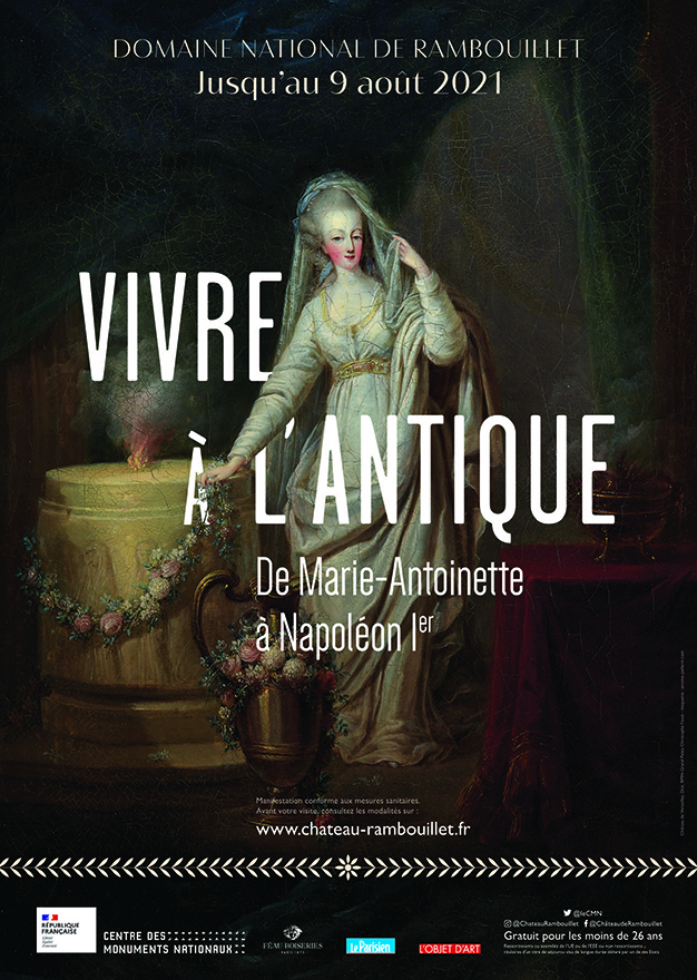 Exposition " Vivre à l'antique, de Marie-Antoinette à Napoléon Ier " - Château de Rambouillet Vivrea10