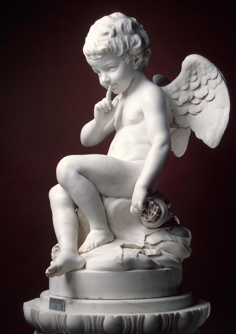 L'Amour menaçant de Falconet, l'oeuvre sculptée la plus reproduite au XVIIIe siècle et après ?  Woa_im16