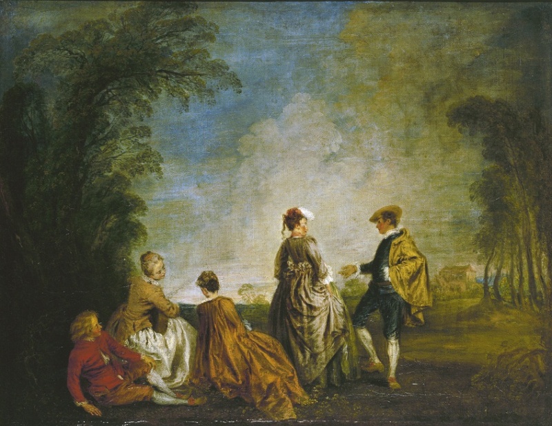 exposition "De Watteau à Fragonard, les Fêtes galantes." 1_watt10