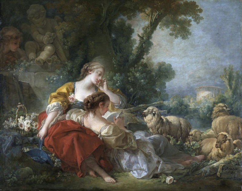 exposition "De Watteau à Fragonard, les Fêtes galantes." 7_bouc10