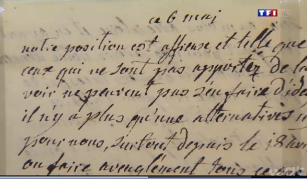 Correspondance de la Reine Marie-Antoinette avec le Comte Mercy Lettre12