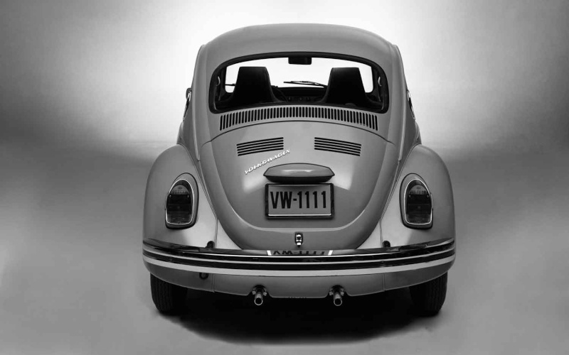 La edad de un Volkswagen escarabajo 7110
