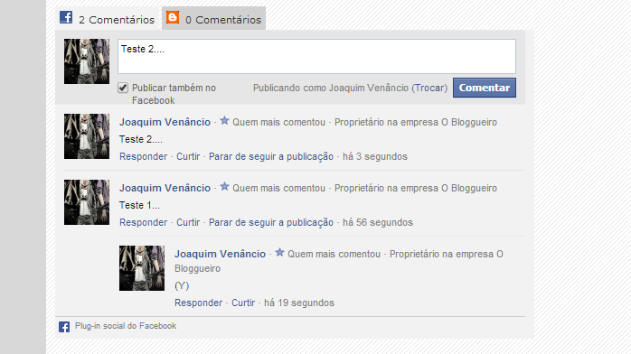 Como usar os Comentários do Facebook e Blogger juntos Captur11