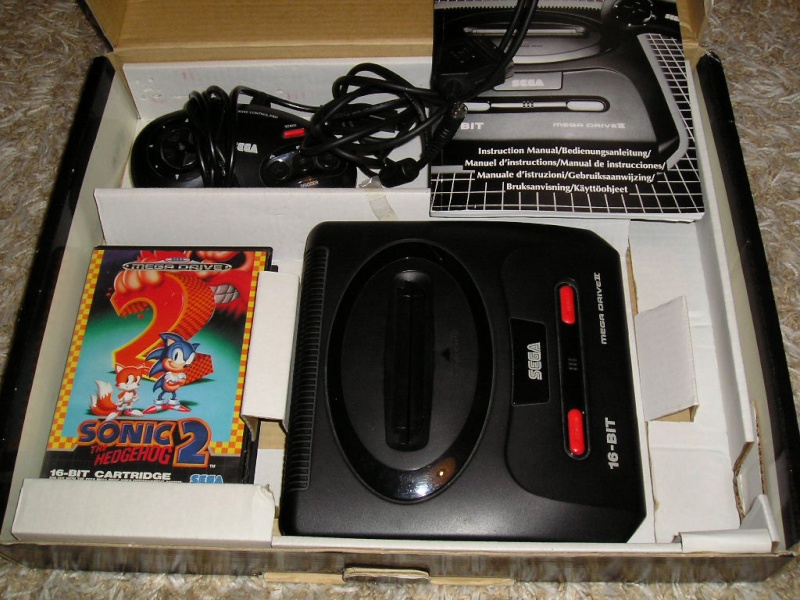 [VENDU] Console Megadrive en Boite - Box Sonic 2 P1010016