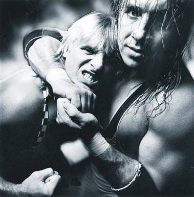 Bret Hart voit l'un des siens futur Hall Of Famer Owenbr10