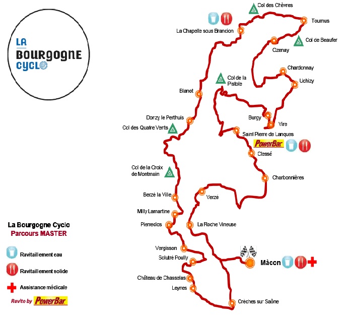 Collonge La Bourgogne CYCLO dimanche 4 mai 2014 entre 10h -12h30 Ravitaillement en eau... Circui10