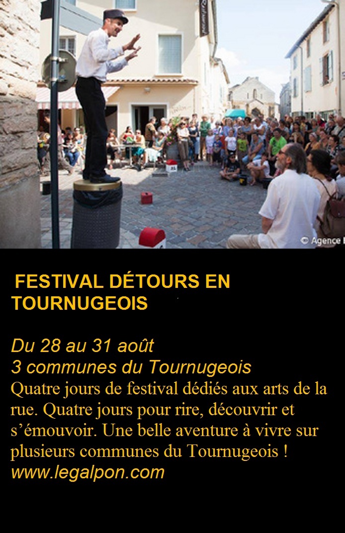 FESTIVAL DÉTOURS EN TOURNUGEOIS Du 28 au 31 août 3 communes du Tournugeois Festiv10