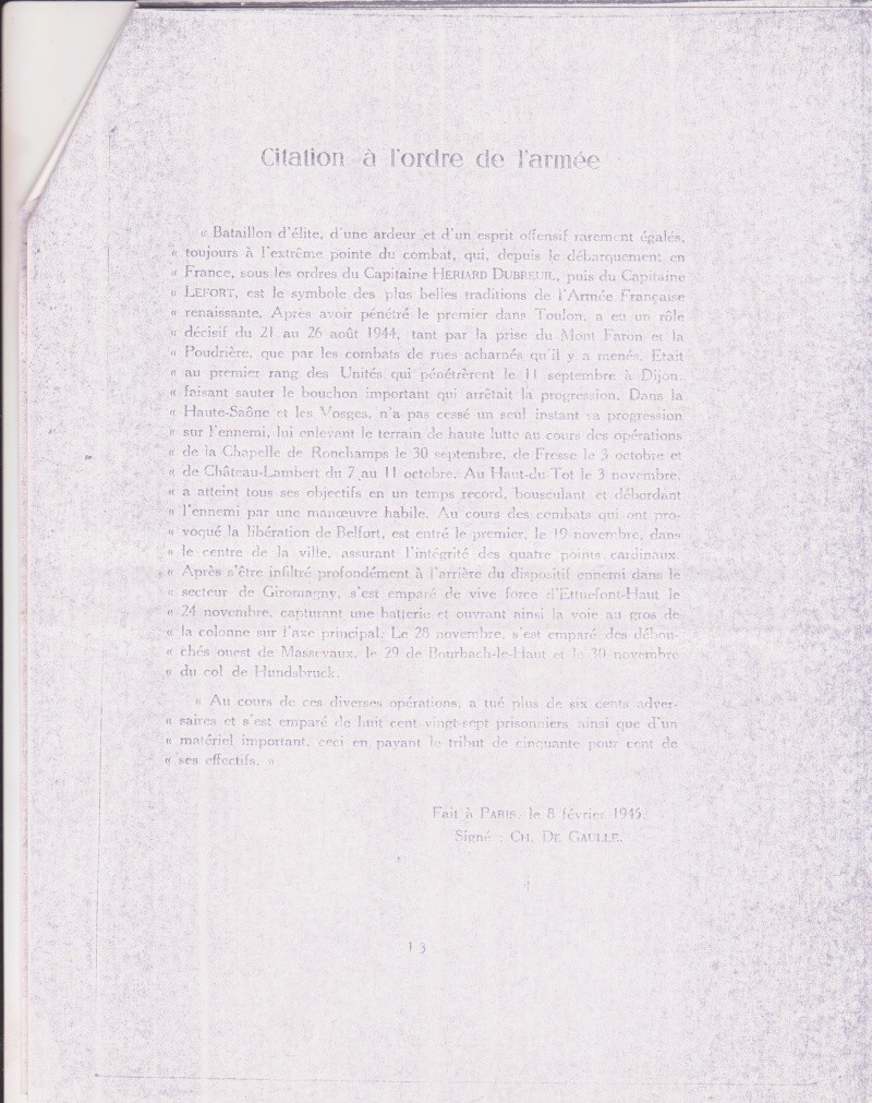 VAREA ANTOINE, bataillon de choc 43-45 - Page 6 Ordre_11
