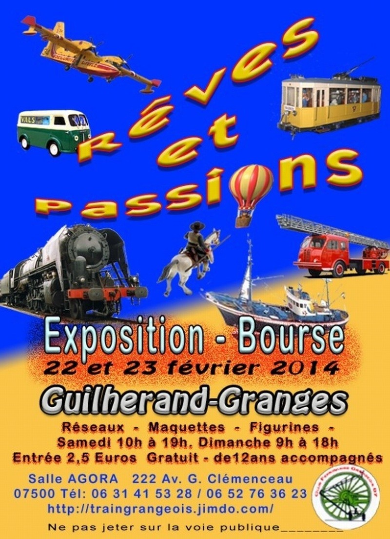 Exposition à Granges les Valence  les 22 et 23 février 2014 2014-010