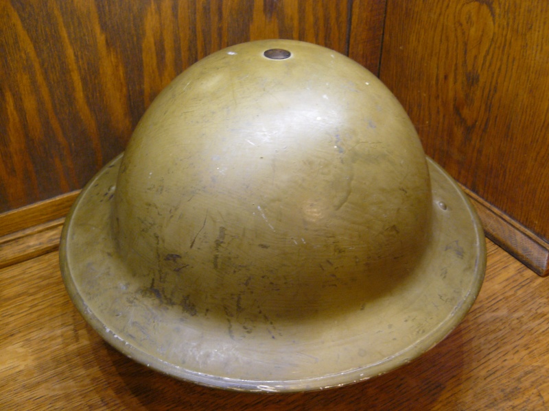 Lets see your favorite worn Canadian/Commonwealth helmets with nice aged patina Pictur82