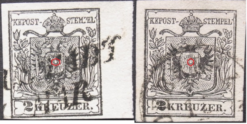 Kreuzer - Die erste Österreichische Ausgabe 1850 - Seite 2 2typen10