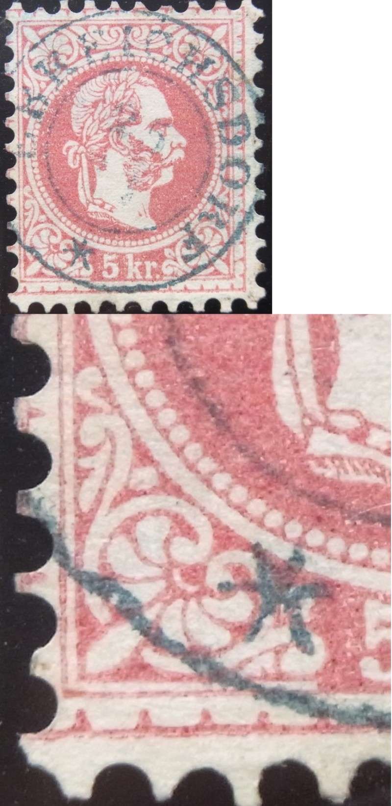 stempel - Freimarken-Ausgabe 1867 : Kopfbildnis Kaiser Franz Joseph I - Seite 4 Ank37-12