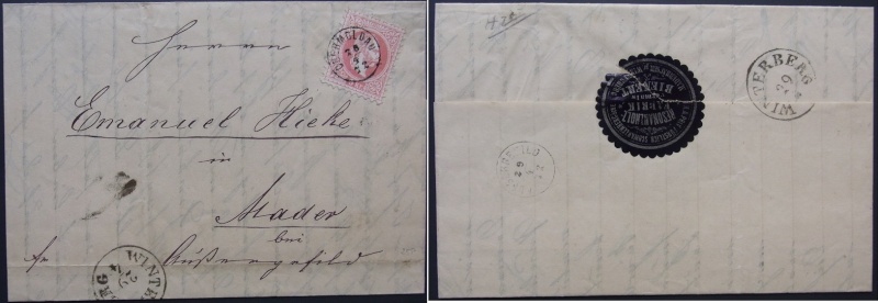 stempel - Freimarken-Ausgabe 1867 : Kopfbildnis Kaiser Franz Joseph I - Seite 3 Ank_3710