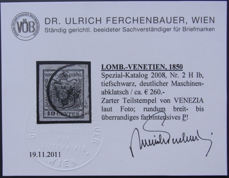 Briefmarken - Lombardei - Venetien 1850 - 1858 Rimg0028