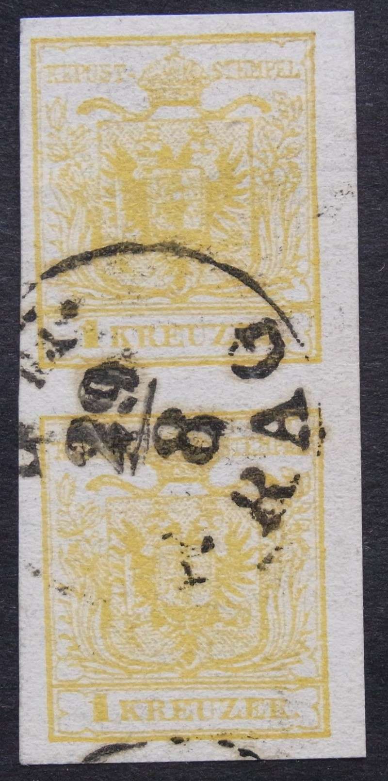 stempel - Die erste Österreichische Ausgabe 1850 Rimg0043