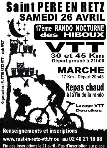 VTT, Marche, rando des Hiboux le samedi 26 avril Captur13