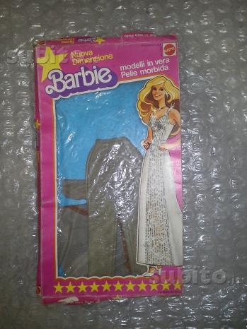 Barbie abito vera pelle B116