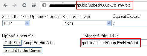 Cara Deface Website Metode Upload File 410