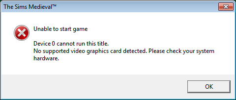 The Sims Medieval has stopped working and suddenly blue screen. [CLOSED] Untitf10