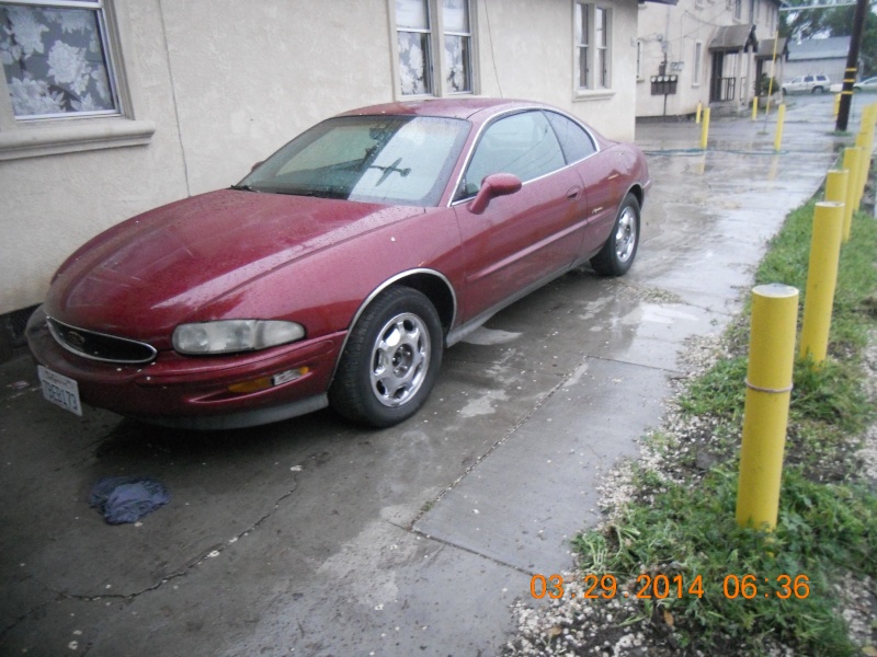 My 95 Riviera and fresh paint on the Supercharger Superc15