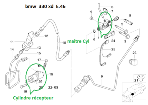 BMW E90 330 XD an 2006 ] Saccades accoups direction assistée (résolu)