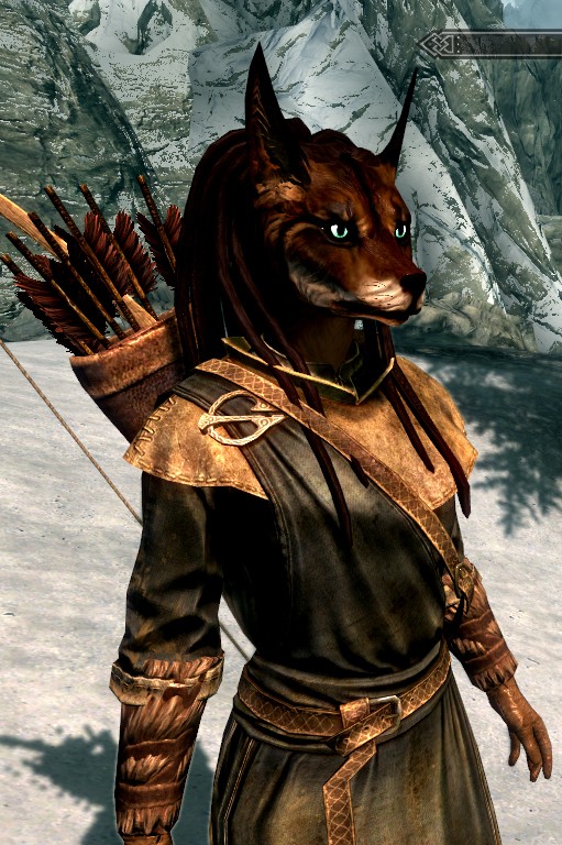 Skyrim Modded Vaalsark (wolf-like) Race (Warning Image Heavy!!!) Untitl22