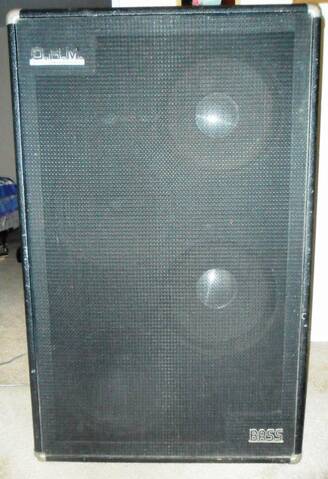 Vintage O H M Bass Cabinet With 4 100 Watt 10 Speakers